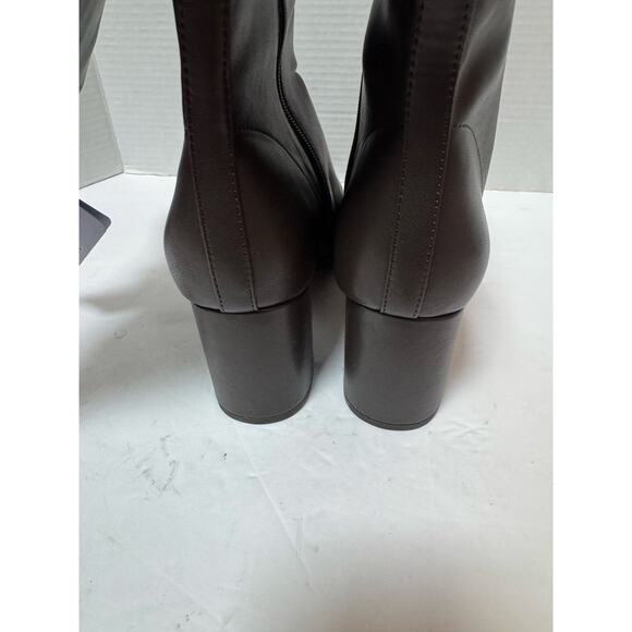 Aerosole women's  Micah Brown Knee-High Boots 9.5WW nwob - Picture 6 of 12